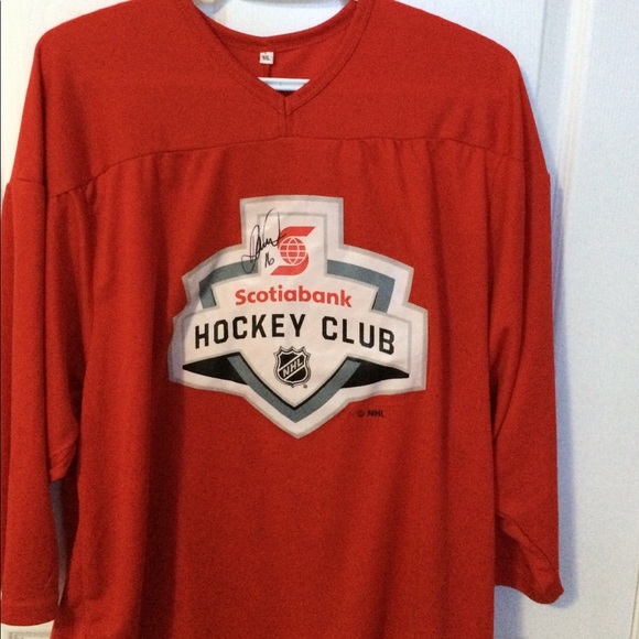 Scotiabank Hockey Club NHL Jersey (signed) - Picture 1 of 5